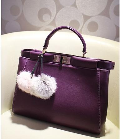 พร้อมส่ง มาใหม่ กระเป๋าLuluhouse รุ่น L145-01.14pur กระเป๋าสไตล์เกาหลี นำเข้าของแท้ 100% ค่ะ สวยมาก